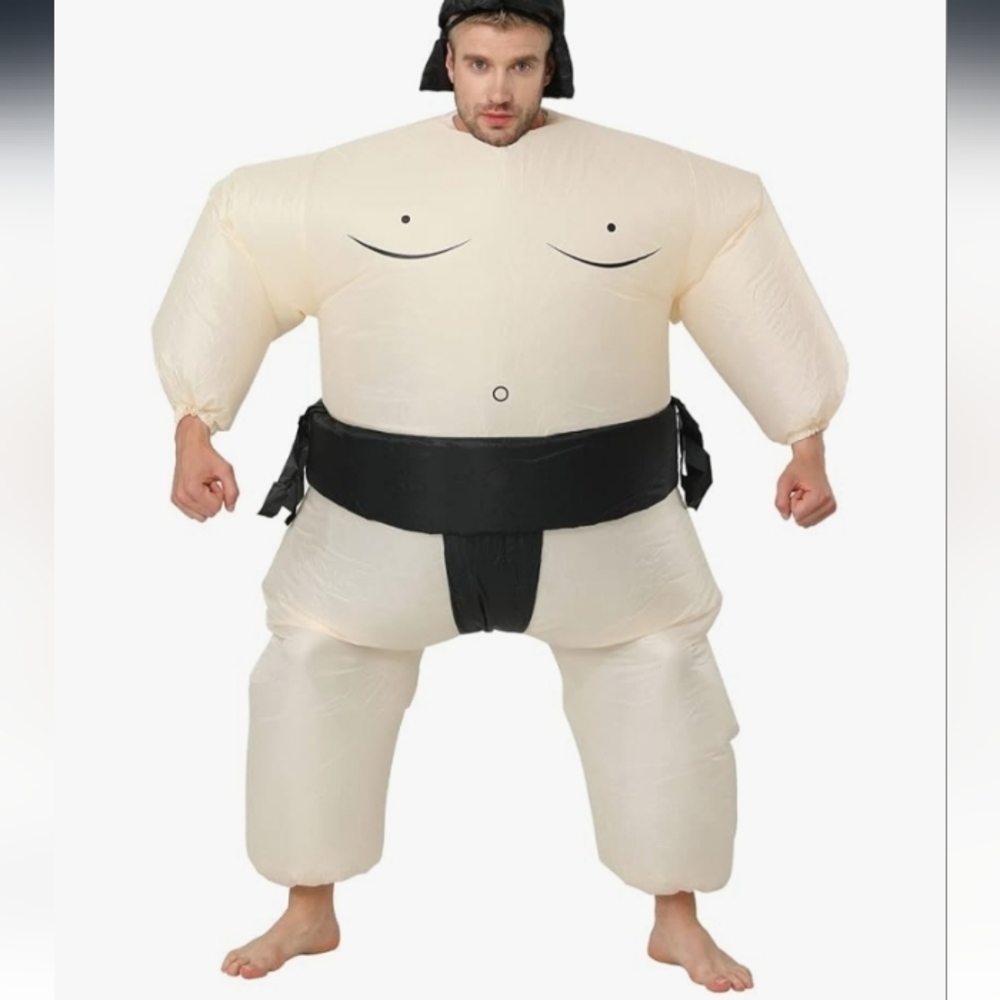 Halloween Costume Inflatable Sumo Wrestler
